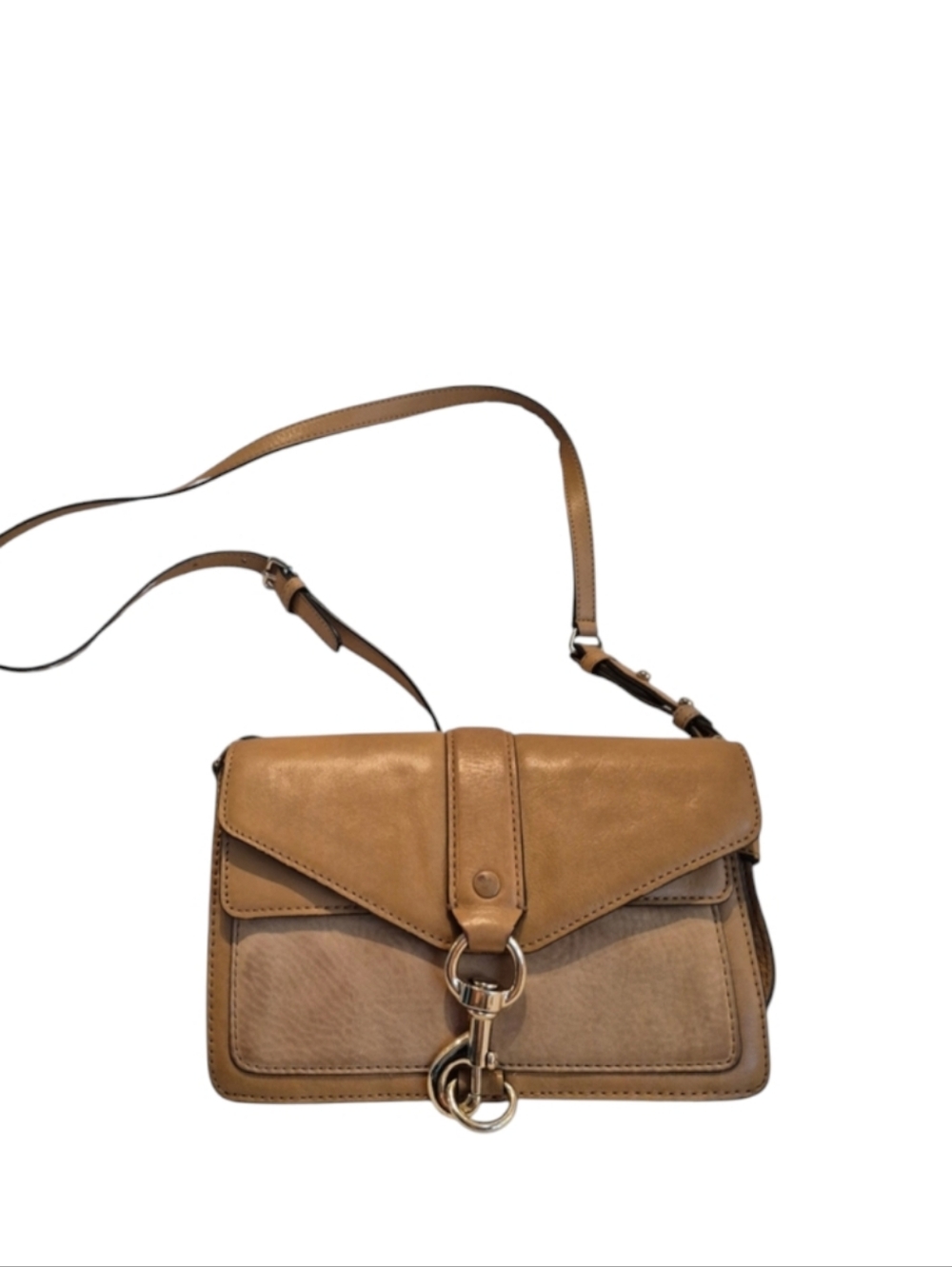 Rebecca Minkoff Leather & Suede Crossbody Bag
